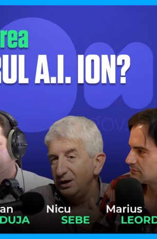 CINE E ȘI CE VREA ION – VIITORUL „CONSILIER A.I.” DIN GUVERNUL ROMÂNIEI. O discuție directă cu oameni-cheie implicați în proiect, la Upgrade 100 Live